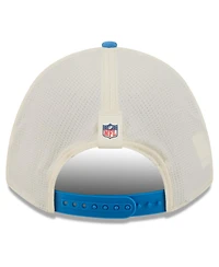 New Era Men's Cream/Powder Blue Los Angeles Chargers 2026 Nfl Training Camp 9FORTY Adjustable Hat