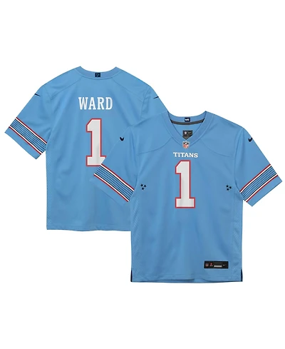 Nike Baby Boys and Girls Cameron Ward Light Blue Tennessee Titans Team Game Jersey