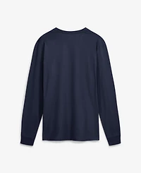 Jordan Men's Navy Michigan Wolverines 2026 Sideline Dri-fit Long Sleeve T-Shirt