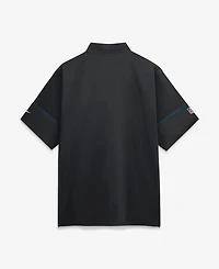 Nike Men's Black Detroit Lions Sideline Short Sleeve Quarter-Zip Coaches Jacket