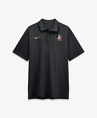 Nike Men's Black Florida State Seminoles 2026 Sideline Tour Dri-fit Polo Shirt
