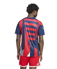 Adidas Men's Blue/Red Bayern Munich 2026/27 Pre-Match Home Training Jersey