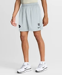 Nike Men's Black/Platinum New York Jets Sideline Standard Issue Dri-fit Reversible Shorts