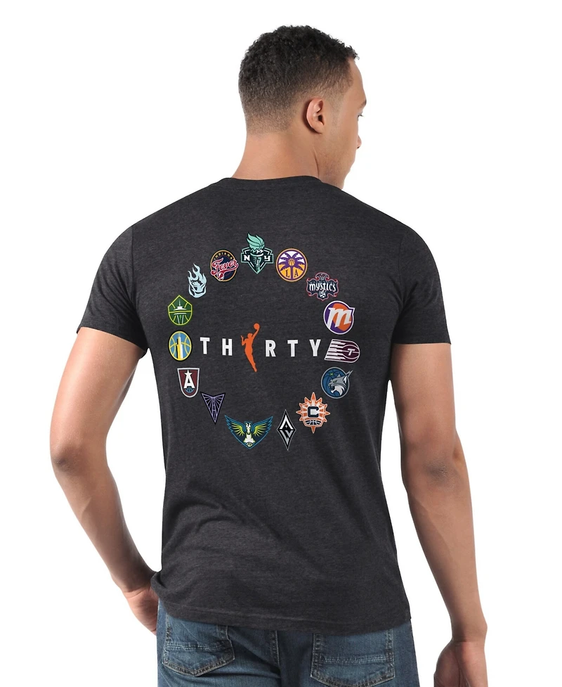 Starter Men's Black Wnba 30th Anniversary Prime Time T-Shirt