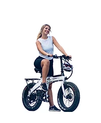 JupiterBike Electric Bikes Defiant Fat Tire Folding Electric Bike