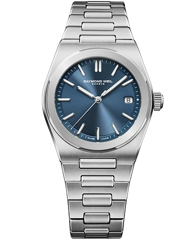 Raymond Weil Men's Silver-Tone Stainless Steel Watch 38mm