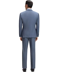 Boss by Hugo Men's Patterned Stretch Wool Two-Piece Slim-Fit Suit