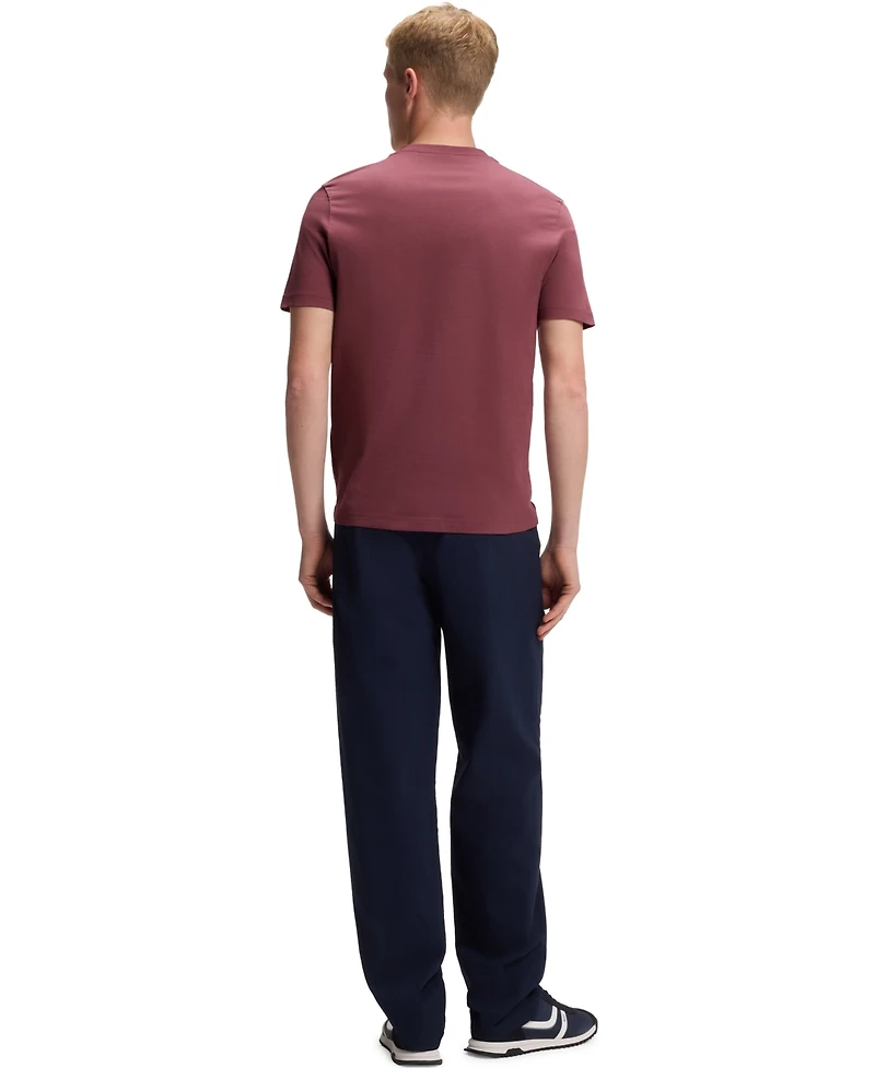 Boss by Hugo Men's Cotton Logo Print Regular-Fit T-Shirt