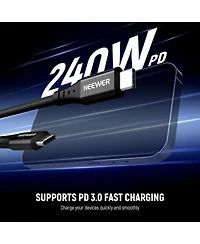 Neewer PS010 Camera Battery and Charging Accessory with 35cm, 240W, Usb C for select iPhone and Android mobile devices
