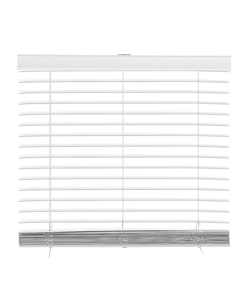 Avobird Faux Wood Blinds 2" Slat 34.5" W x 60" H Cordless Window Blinds and Shades
