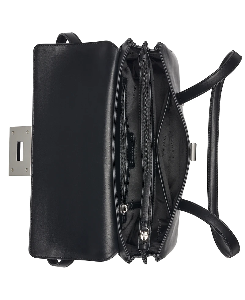 Calvin Klein Saige Medium Shoulder Handbag