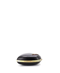 Pre-Owned Saint Laurent Small Love Heart Chain Box Clutch Leather