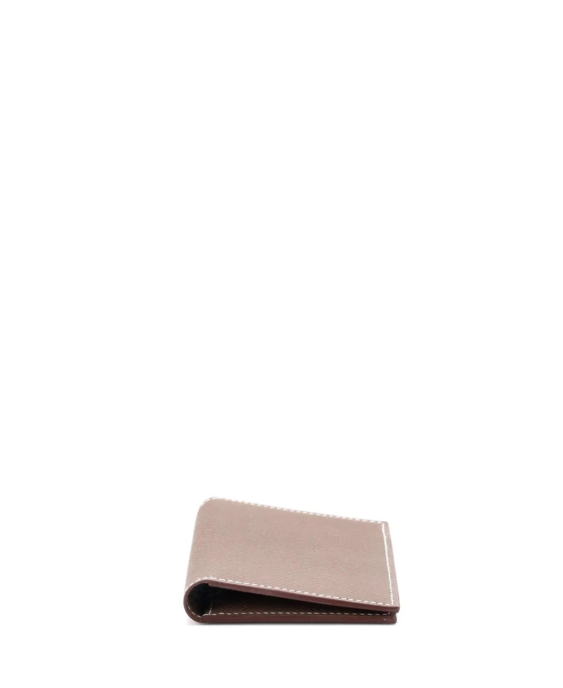 Pre-Owned HERMES MC2 Euclide Card Holder Case Leather