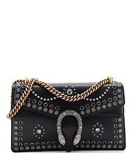 Pre-Owned Gucci Small Dionysus Bag Studded Leather