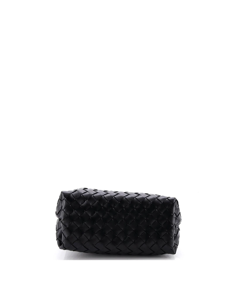 Pre-Owned Bottega Veneta Small Andiamo Chain Top Handle Bag Intrecciato Nappa