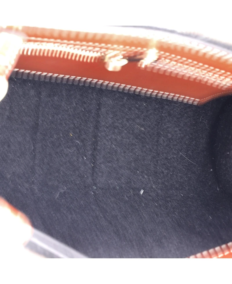 Pre-Owned Chloe Woody Tote Felt with Leather and Canvas