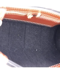 Pre-Owned Chloe Woody Tote Felt with Leather and Canvas