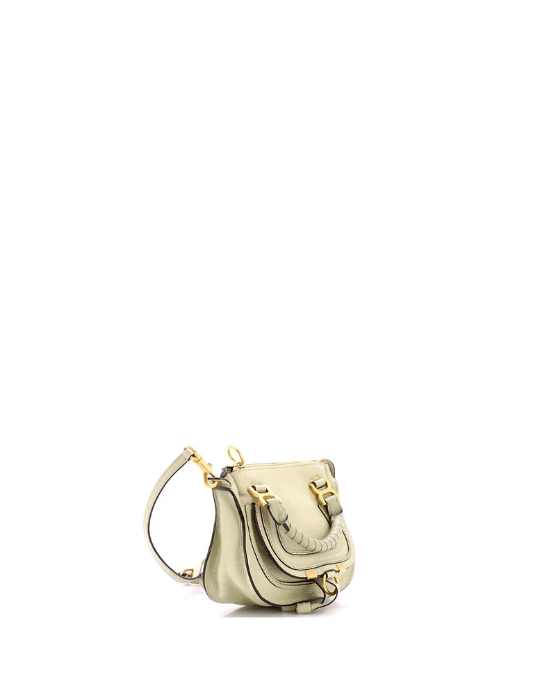 Pre-Owned Chloe Baby Marcie Satchel Leather