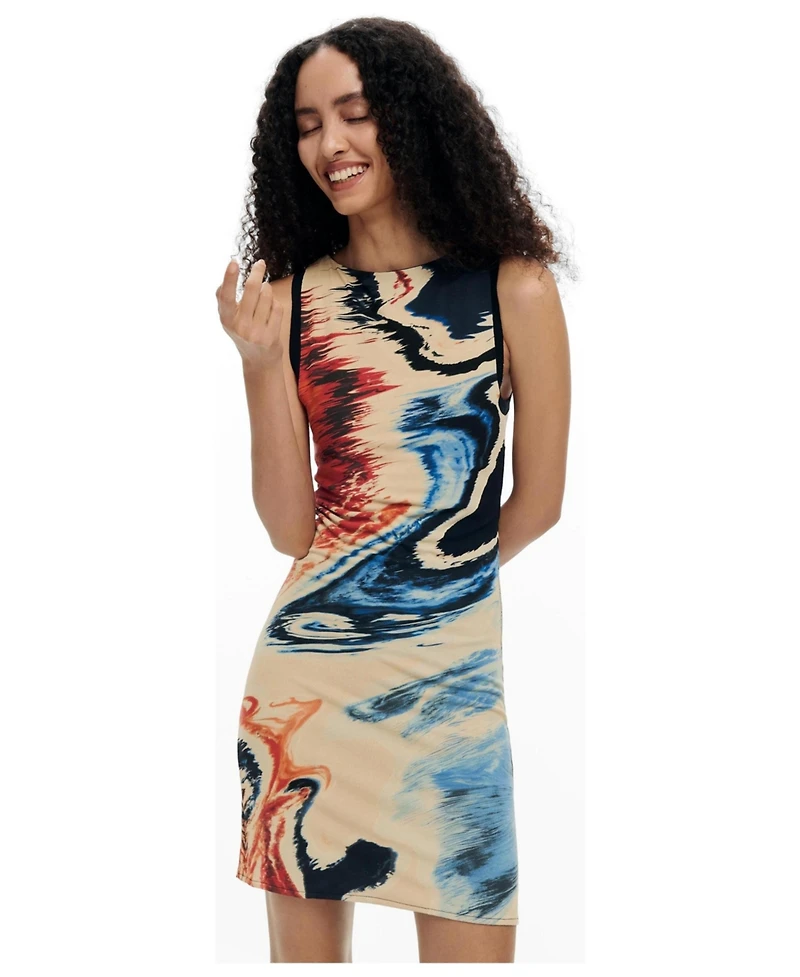 Desigual Women's Sleeveless printed dress