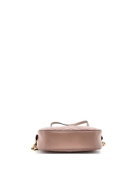 Pre-Owned Gucci Small Gg Marmont Shoulder Bag Matelasse Leather