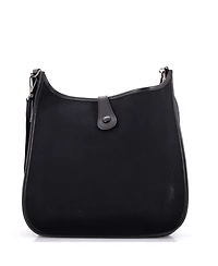 Pre-Owned HERMES Gm Evelyne Bag Gen I Toile and Leather