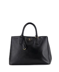 Pre-Owned Prada Large Lux Open Tote Saffiano Leather