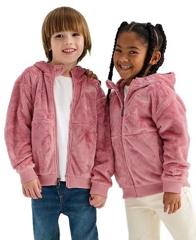 The North Face Boys' and Girls' 2T-7 Osito Full-Zip Hooded Jacket