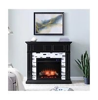 Augusta Home Drovling Marble Electric Fireplace