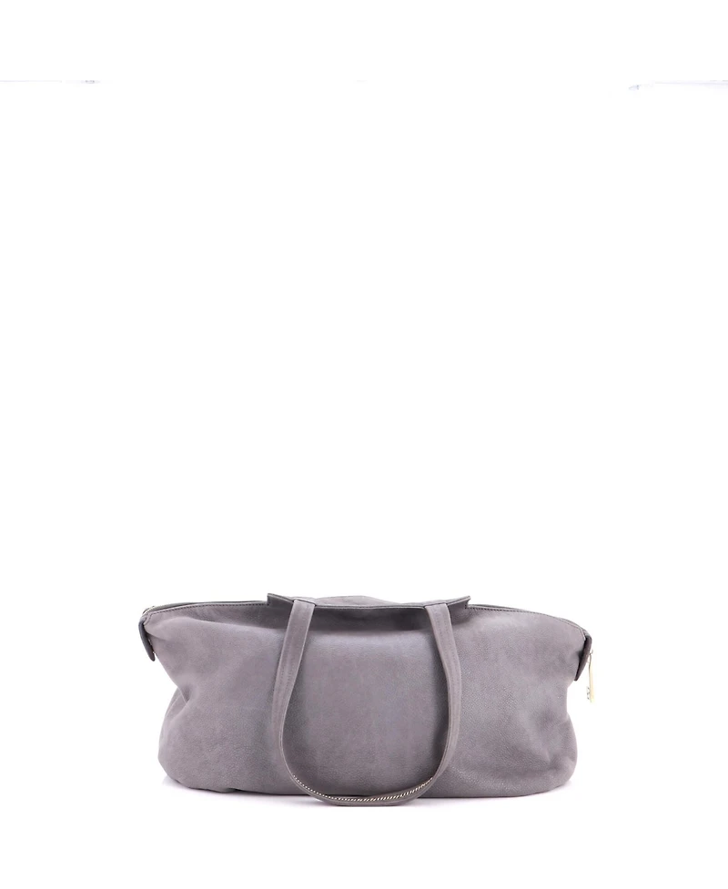 Pre-Owned Fendi Ff Chain Tote Nubuck