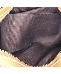 Pre-Owned Gucci Mini Web Boston Bag Gg Canvas