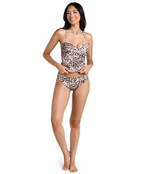 La Blanca Women's Fierce Territory Bandeau Tankini Top