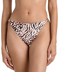 La Blanca Women's Fierce Territory Full-Coverage Mid-Waist Hipster Swim Bottoms