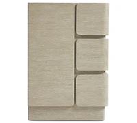Bernhardt Arcadia 74" Quartered White Oak Wire-Brushed Clay Dresser