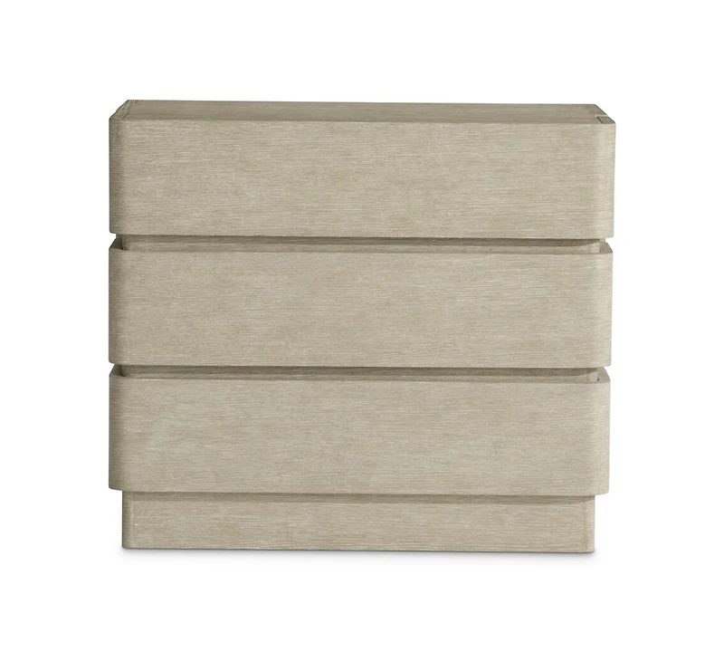 Bernhardt Arcadia 29" Wire-Brushed Oak Nightstand