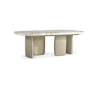 Bernhardt Arcadia 30" Wood Oval Dining Table