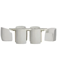Bernhardt Arcadia 7-Piece Faux Stone Dining Set