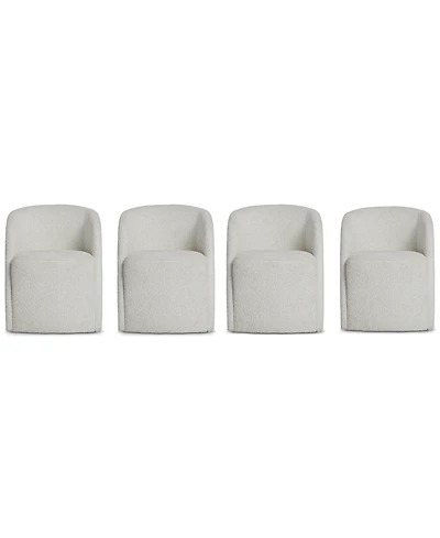 Bernhardt Arcadia 4-Piece Fully Upholstered Armchair Set