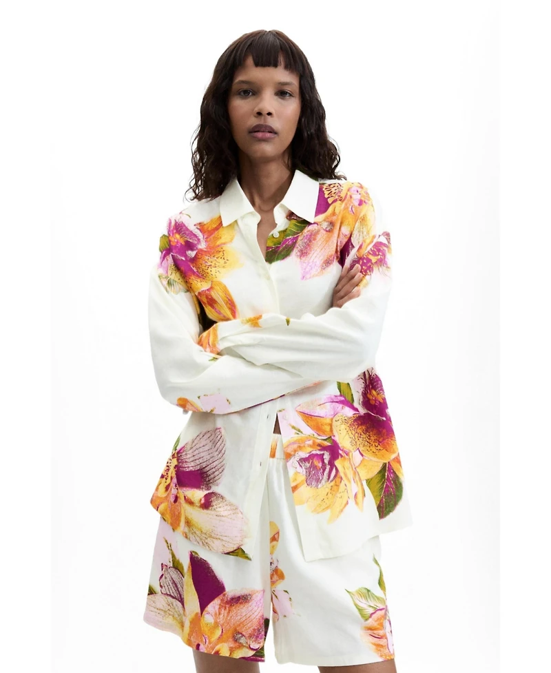 Desigual Women's Printed floral shirt