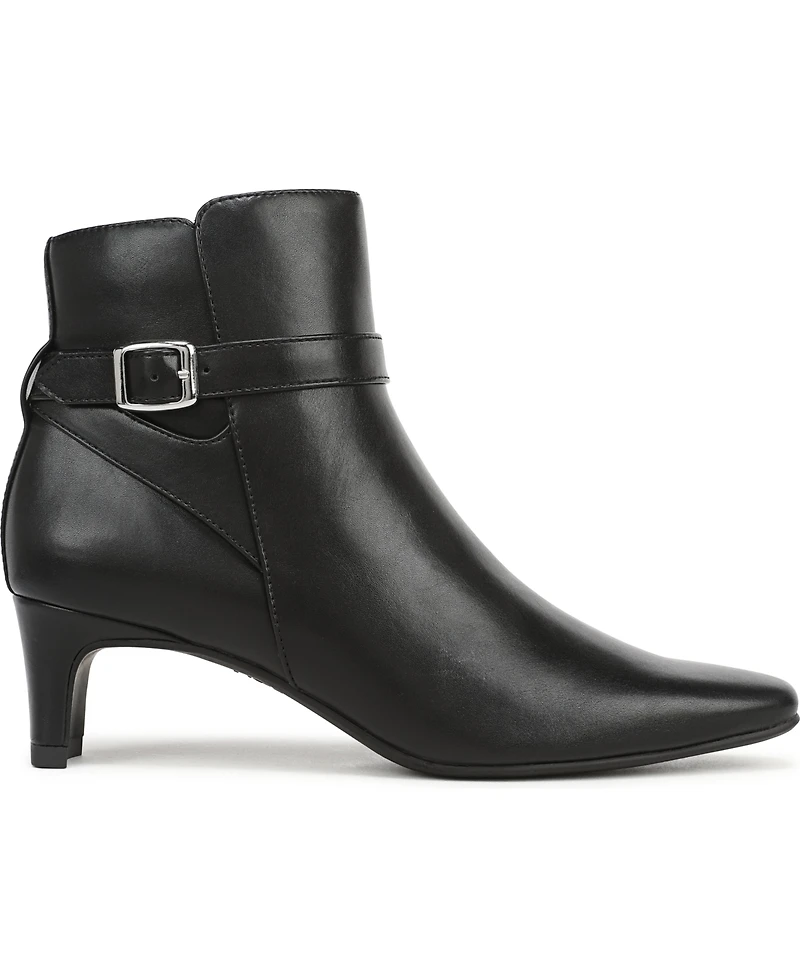 LifeStride Women's Fawn Zip Snip Toe Short Boots