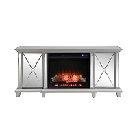 Augusta Home Toppington Electric Fireplace
