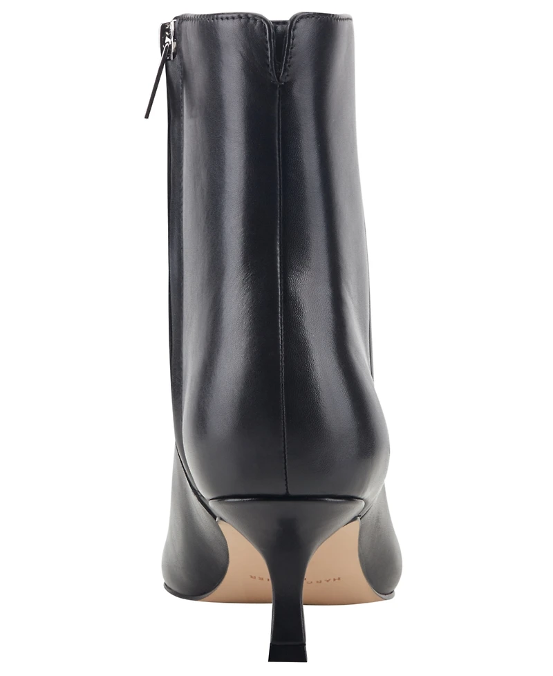 Marc Fisher Ltd Women's Francy Leather Ankle Dress Booties