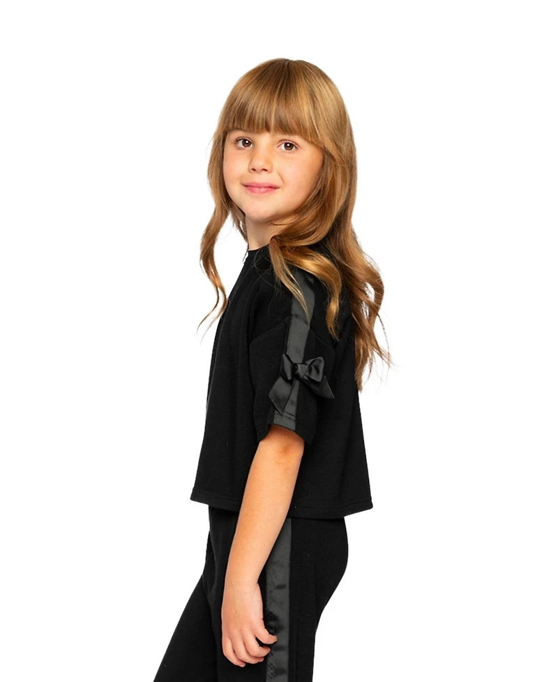 Deux par Little and Big Girl 6-14 Short Sleeve Milano Top
