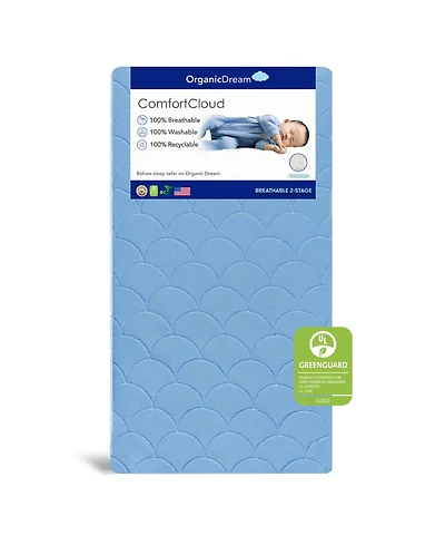 Organic Dream ComfortCloud 2-Stage Crib and Toddler Mattress