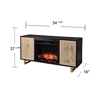 Augusta Home Wilconia Electric Media Fireplace
