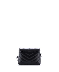 Pre-Owned Saint Laurent Toy Loulou Shoulder Bag Matelasse Chevron Leather
