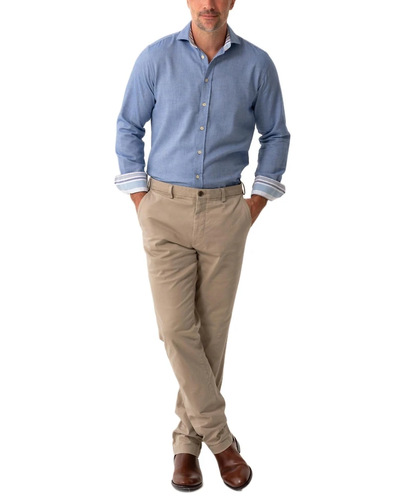 Koy Clothing Men's Cotton Merino Long Sleeve Shirt
