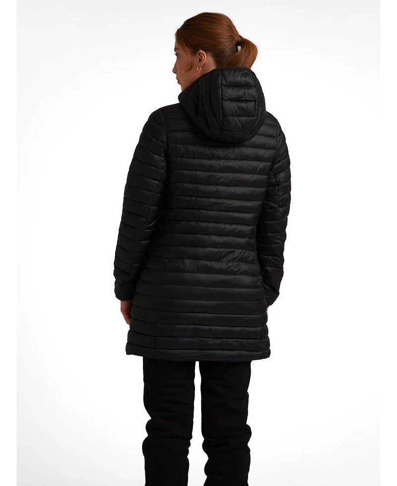 JACK1T Women's Satell1Te Longline Hooded Jacket