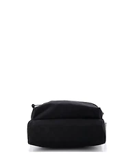 Pre-Owned Gucci Medium Web Flap Crossbody Bag Guccissima Nylon