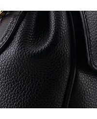 Pre-Owned Versace Small Virtus Top Handle Bag Leather