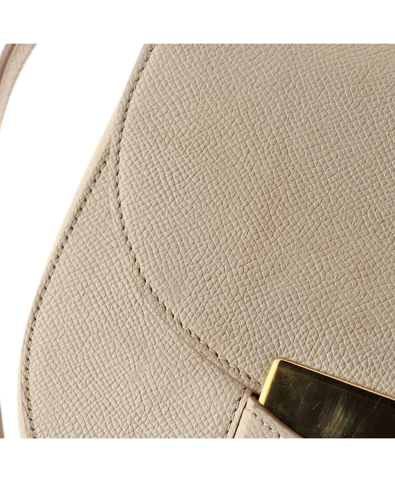 Pre-Owned Celine Small Trotteur Crossbody Bag Grainy Leather